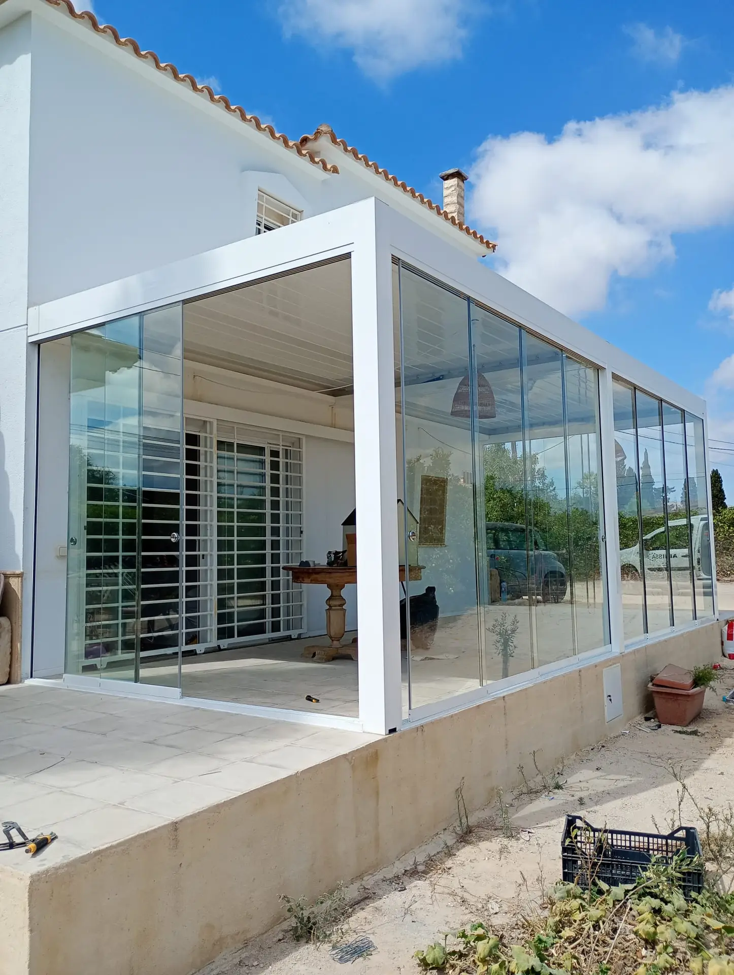 cortinas de cristal en Cadiz