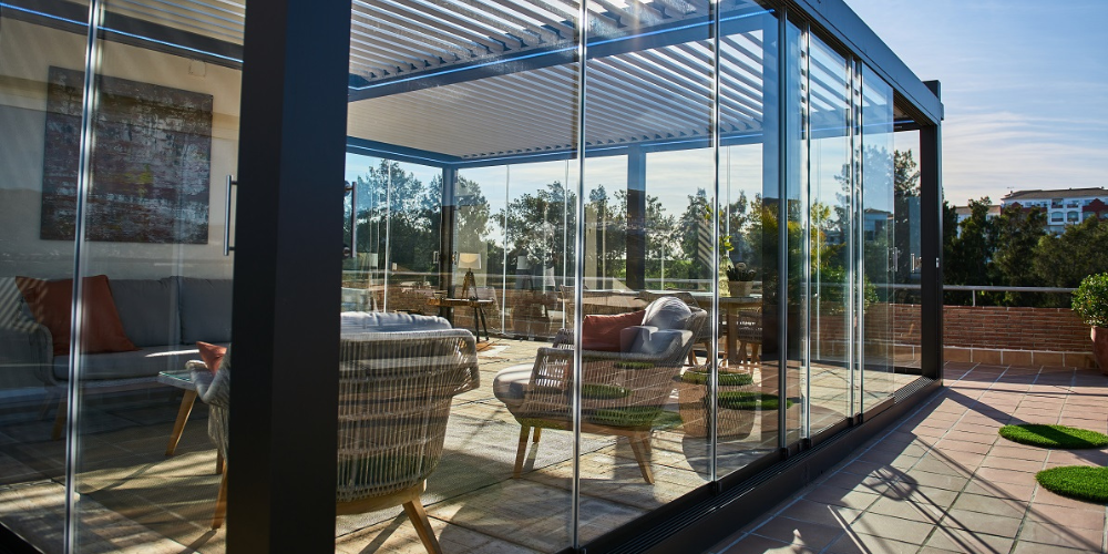 cortinas de cristal en Cadiz