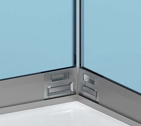 Esquina a 90 grados con cierre inferior