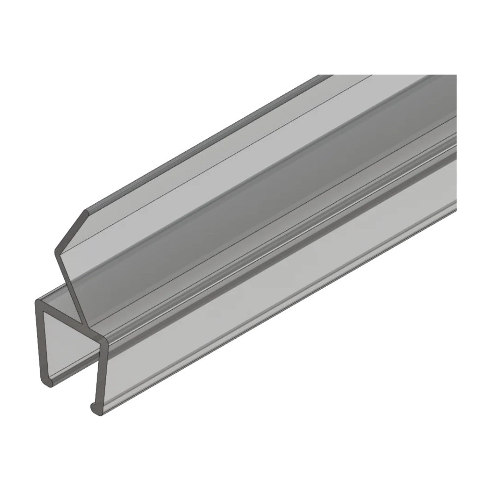Kit Junta Fuelle 6 mm (tira 1,8 m) 1 Junta Fuelle 6 mm (tira 1,8 m) para cortina de cristal